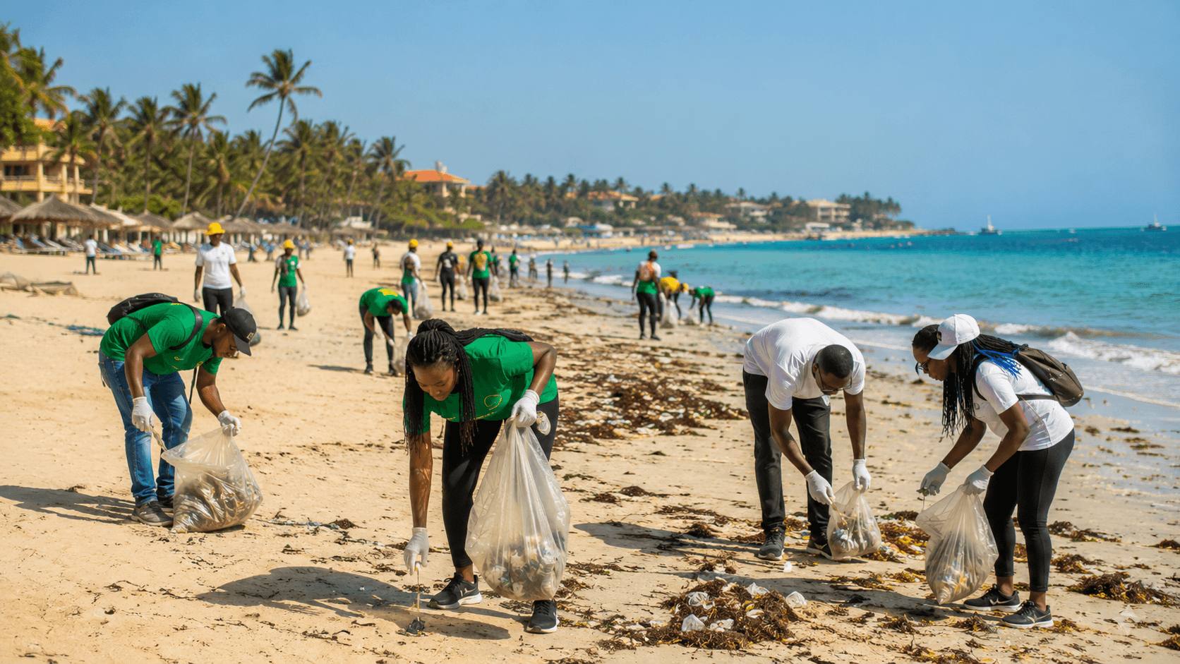 Environnement — plages de Saly